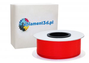 Filament PLA 1,75 mm CZERWONY 1 kg